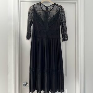 Zara Midi Dress NWOT